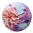 Whirling Dreamscape - Abstract Spirals Wall Clock-93395617