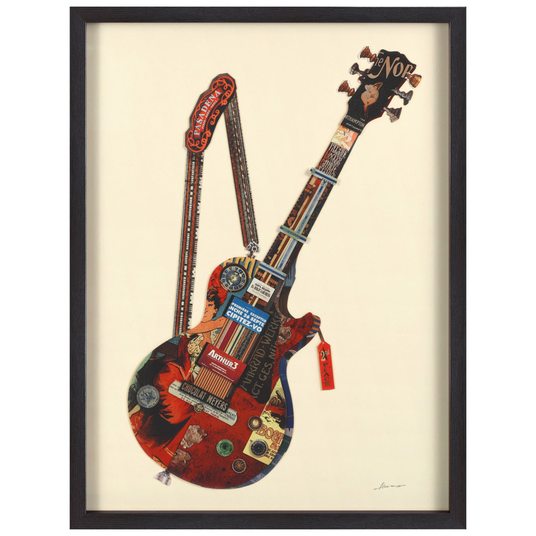 " Electric Guitar " by Alex Zeng Ebern Designs