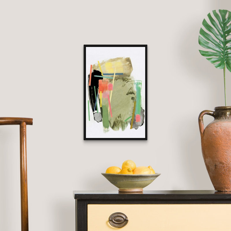 "Placebo I" par PI studio-impression sur toile, H 20 po x l 14 po x P 1,75 po, Toile avec cadre noir