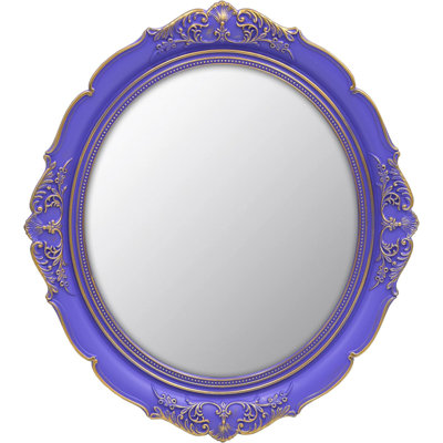 Plastic Oval Wall Mirror