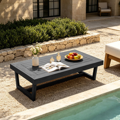 Polett Rectangular Outdoor Coffee Table