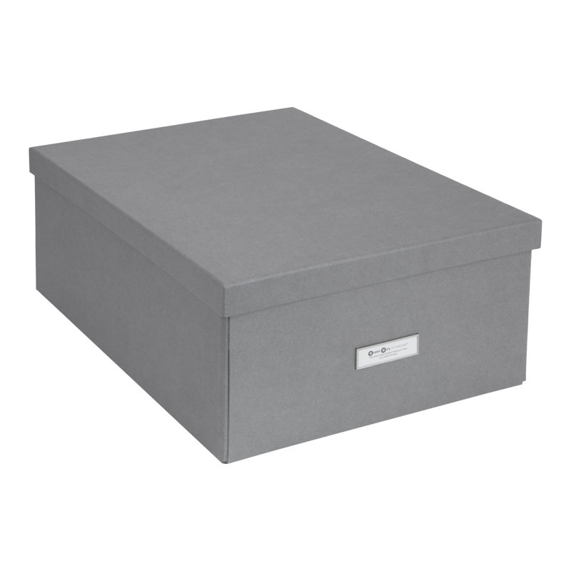 Collapsible Storage Box, Gray