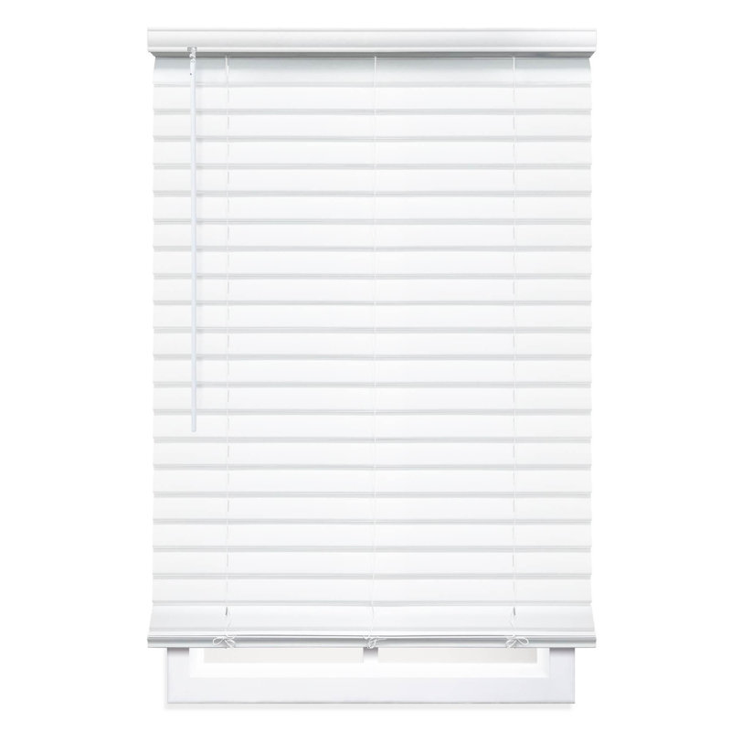 Coursey 2 inch Room Darkening, Cordless Vinyl Horizontal/Venetian Blind, 69"W x 72"L