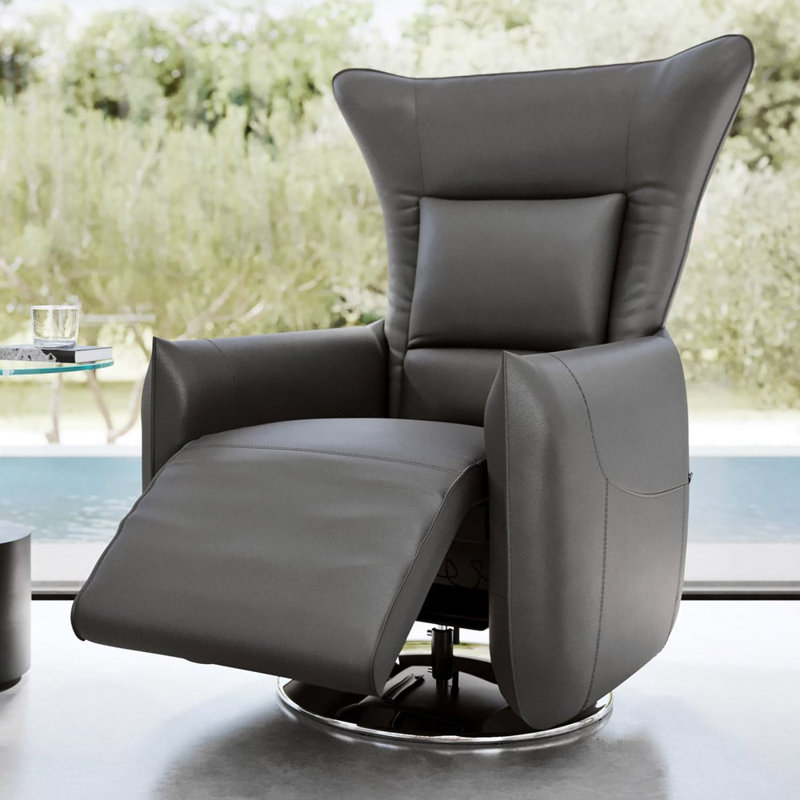 Fauteuil inclinable gris Hyland
