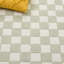 Tapis géométrique en laine / coton touffeté à la main Jevale-397602198