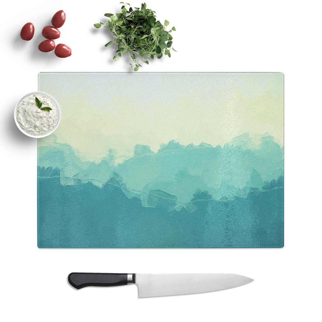 Tempered Glass The Great Smokey Mountains in Abstract Chopping Board
