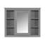 Armoire de salle de bain murale avec miroir-1438787836