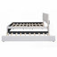 Lit plateforme tapissier Auroralynn avec tête de lit à motif brique, gigogne simple 2 tiroirs, stable et amp; Aucun sommier tapissier requis-1239550641