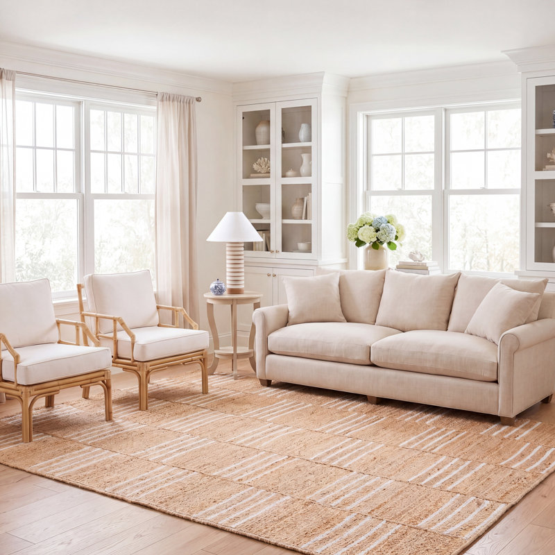 Esmarie Striped Indoor Rug, Rectangle 8' x 10'