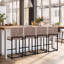 Ensemble de 4 tabourets de bar Chenille-114371030