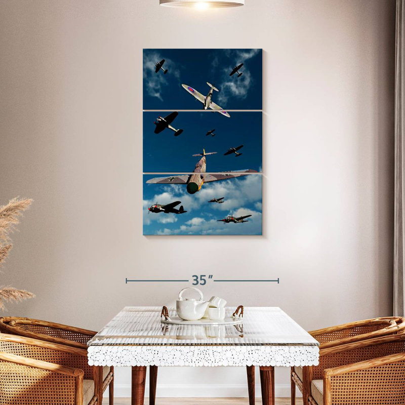 Aviation de guerre Mehar, H 57 po x l 36 po