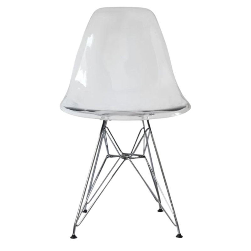 Chaise Lamphere, Clair / Chrome