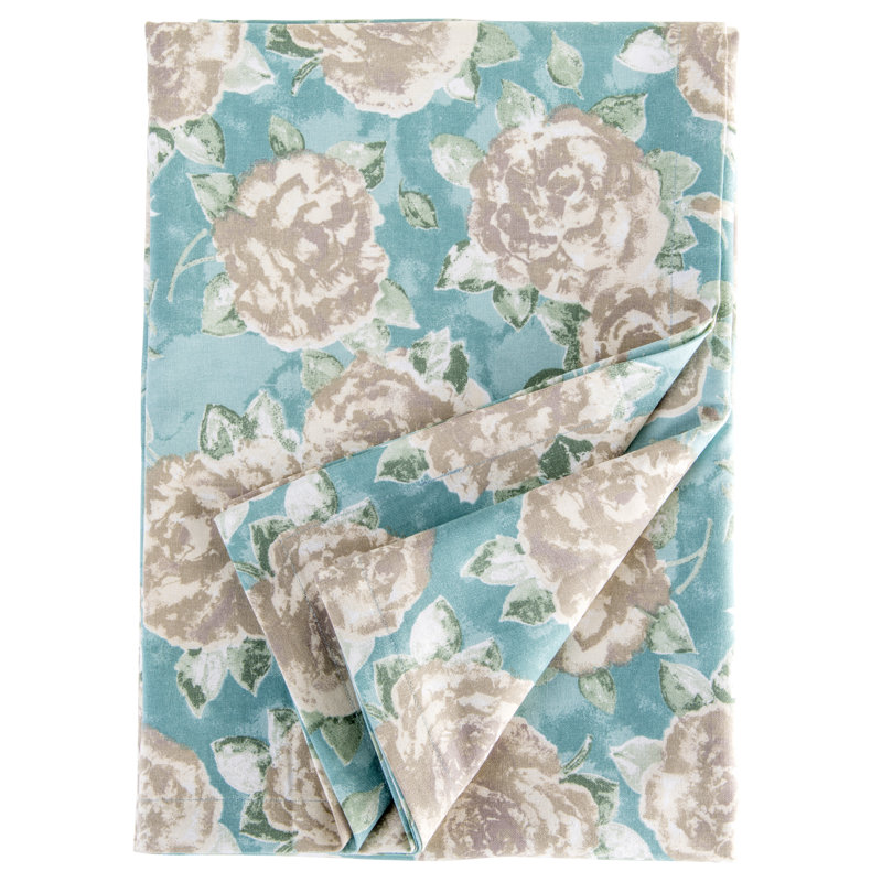 Sigourney Tablecloth, Duck Egg, Large