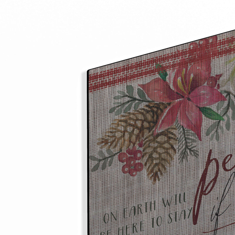 Lark Manor ™ «Peace on Earth» par Cindy Jacobs, art mural en métal, H 24 po x l 24 po
