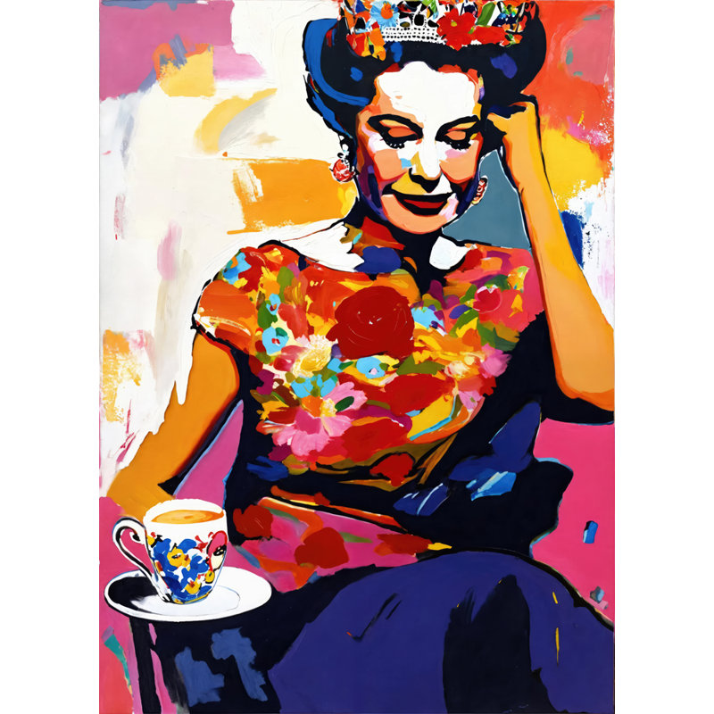 «Queen Giclee» sur toile tendue avec châssis, H 32 po x l 26 po