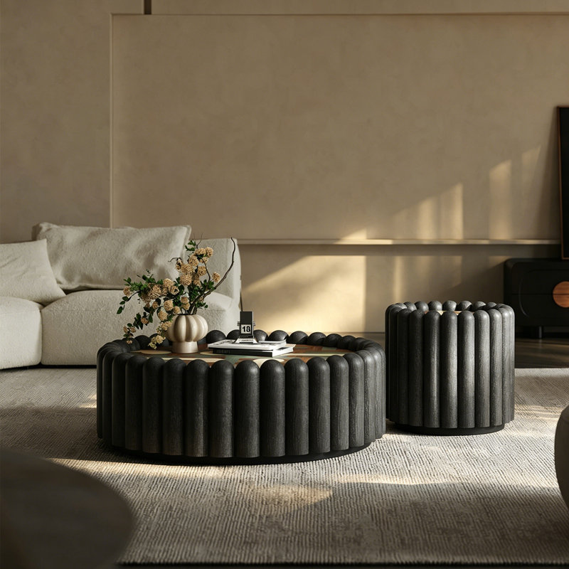 Table basse de style minimaliste français