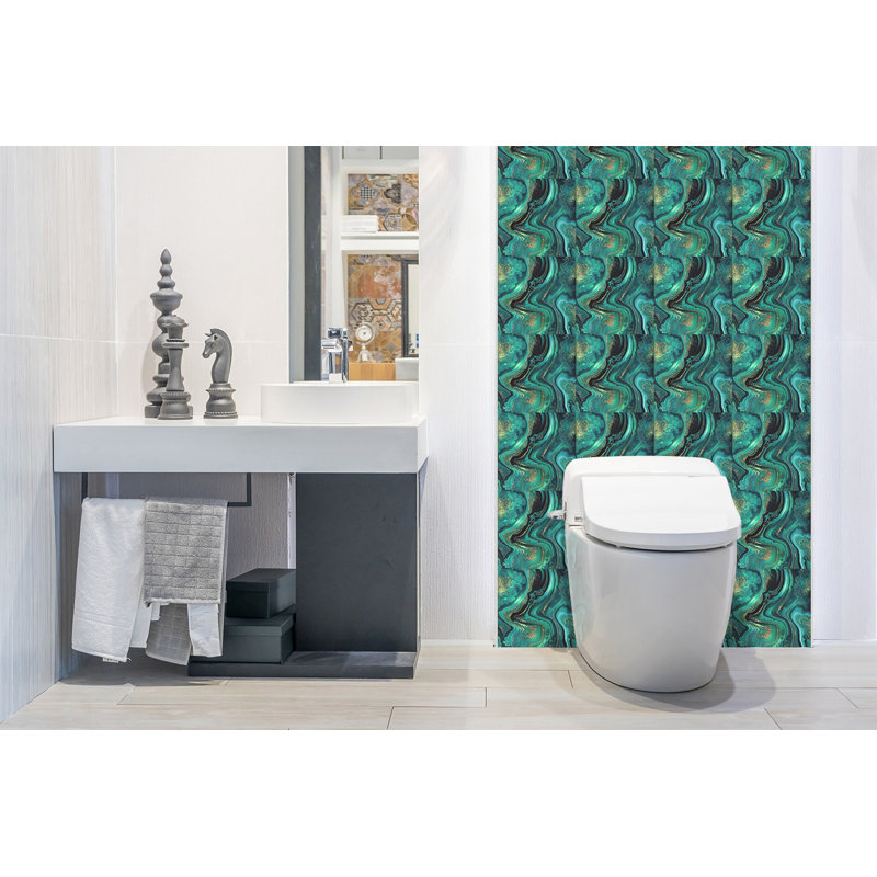 Self Adhesive Vinyl Splashback Sticker Wall Stickers 39,37x19,68 Inch Tile Peel and Stick Wall Tiles