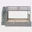 Twin Over Twin/Full Bunk Bed With Twin Size Trundle
