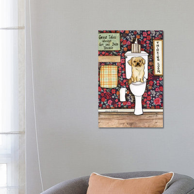 Thinking Room by Jamie Morath - Print on Canvas