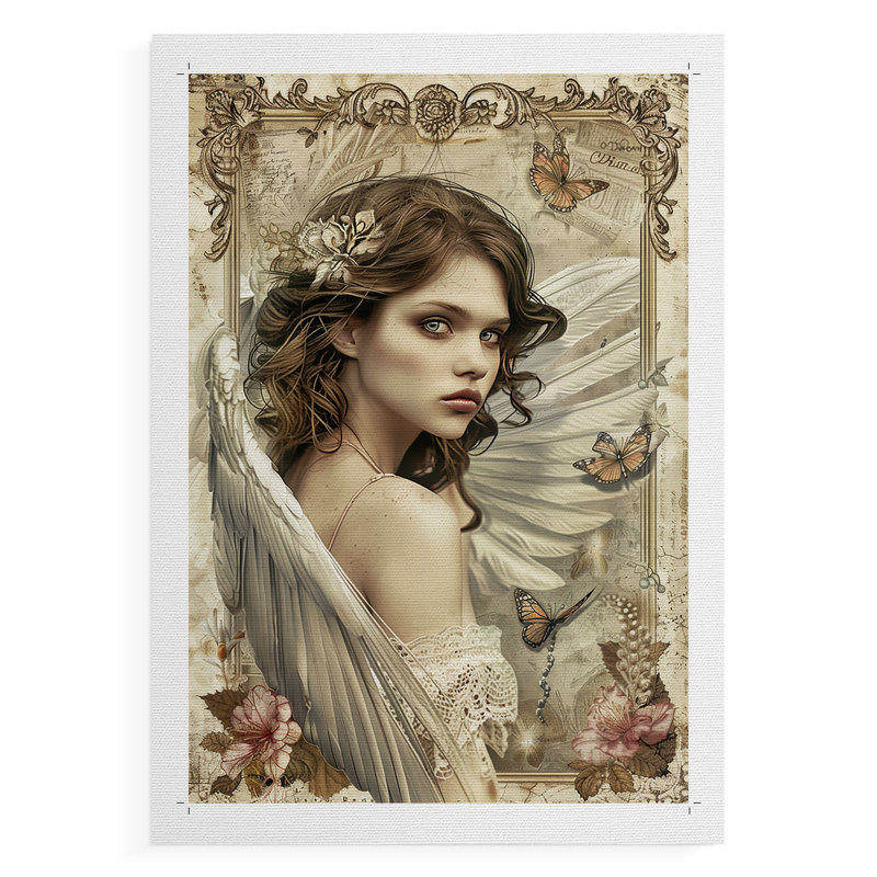 Série WOMEN CCDVL - Impression sur toile de qualité supérieure seulement - NON-CADRE - Prêt à être accroché