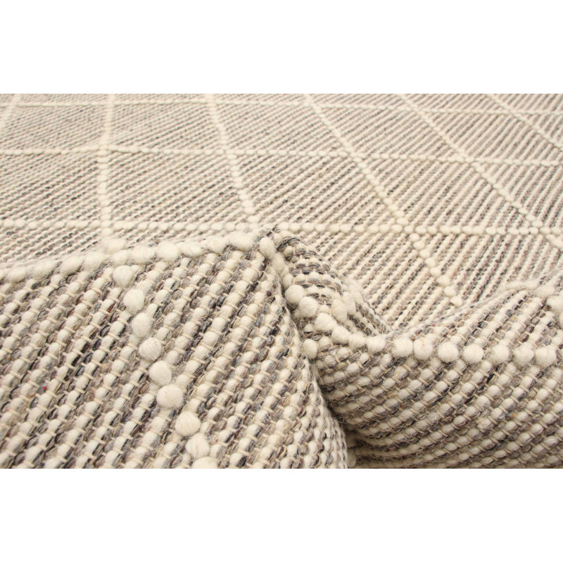 Tapis unique en laine nouvel âge rectangulaire 5 pi 3 po x 7 pi 3 po Iagulli