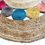 Ebel Round Polka Dots Hand Woven Kilim-966438021