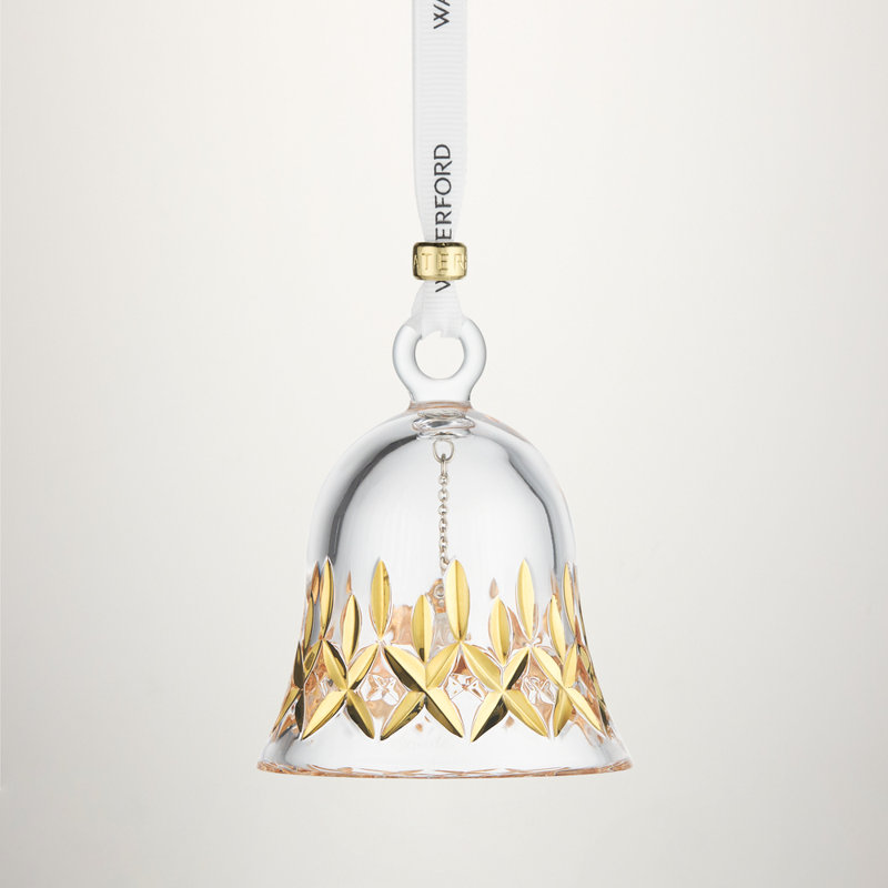 Lismore Bell Ornament Gilded