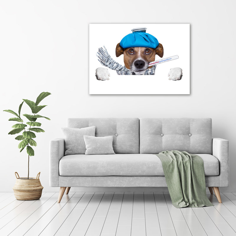 Ill Dog - No Frame Print on Glass