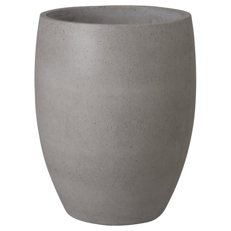Efkea Handmade Pot Planter, 27" H x 22" W x 22" D, Gray