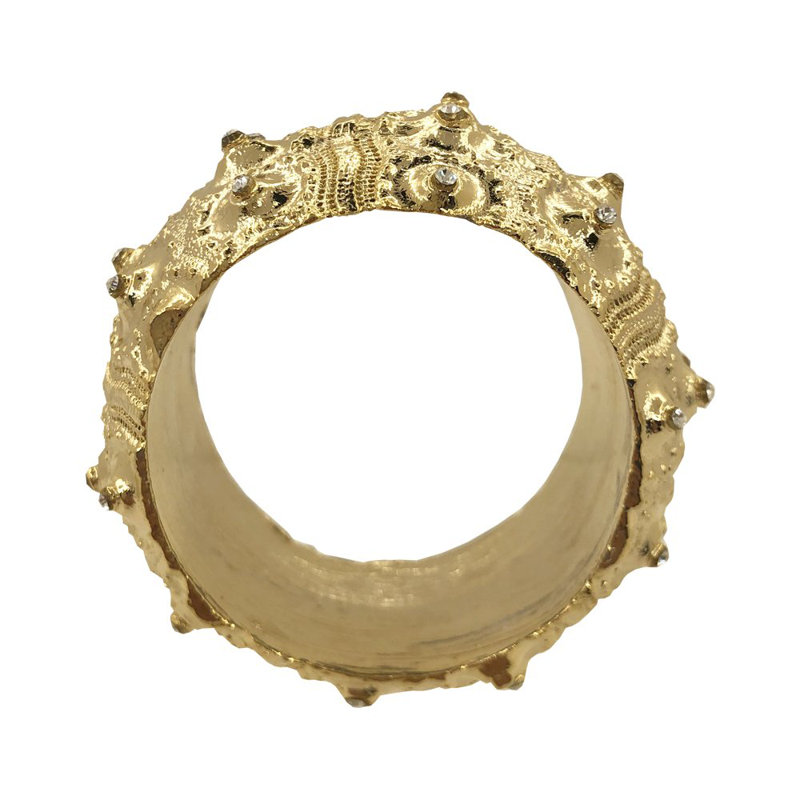 Shell Napkin Ring Gift Box, Gold