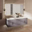 Ensemble de meuble-lavabo double mural 60 "Geneva-1506509365-1559782675