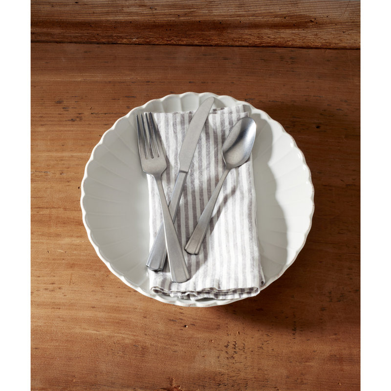 Ensemble de couverts 65 pièces French Perle
