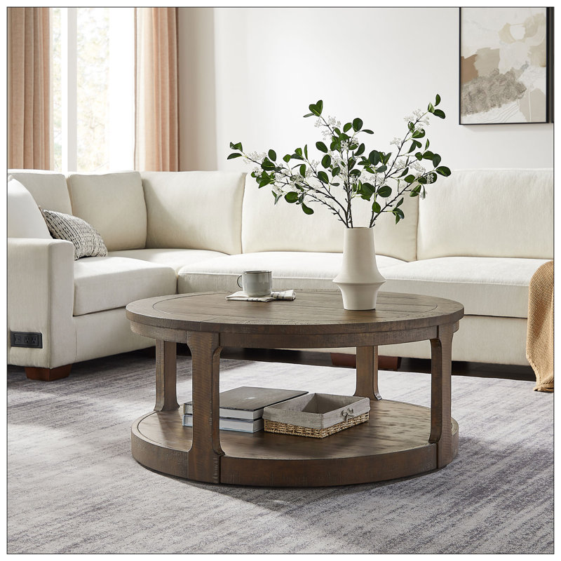 Table basse, Marron foncé