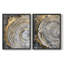ABSTRACT Series CCXLI - Impression encadrée de qualité supérieure - prête à être accrochée - aucun clou requis - aucun clou requis-567317368-567317349