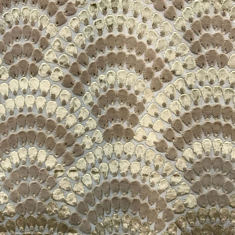 Cut Velvet | Lennix Fabric_LENNIX, Bronze