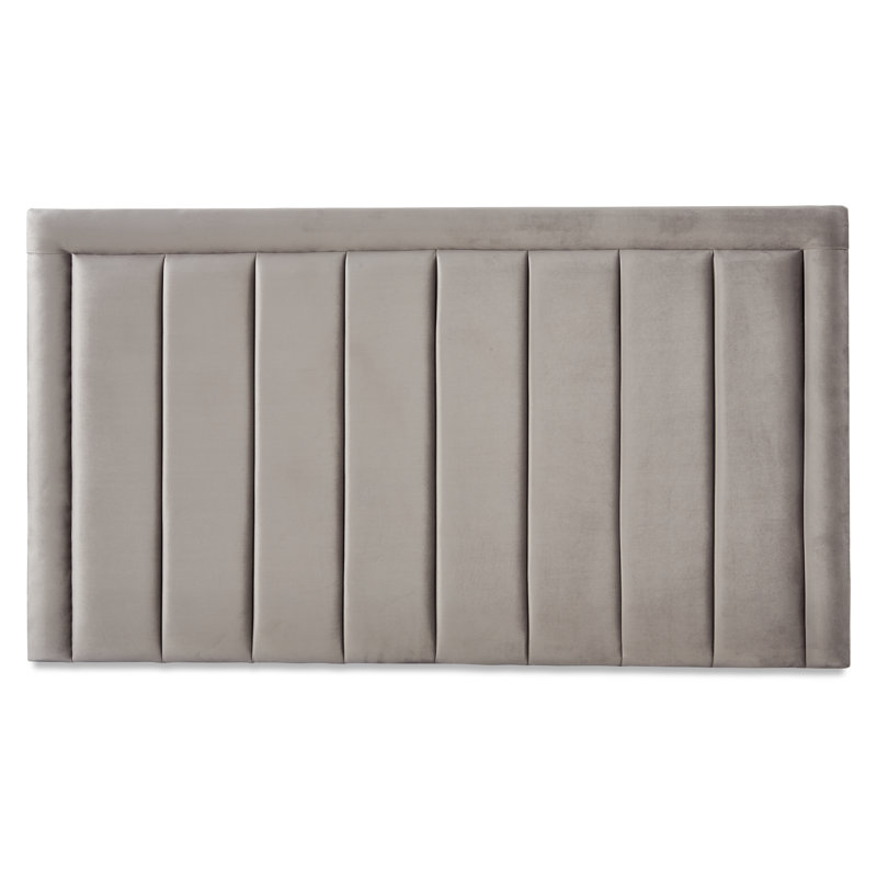 Franciene Upholstered Headboard, Kingsize (5'), Mink Velvet