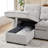 MH 78.75" Reclining Sofa-139077424