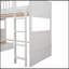 Twin Size Bunk Bed With A Loft Bed Attached, With Two Drawers-1807155633