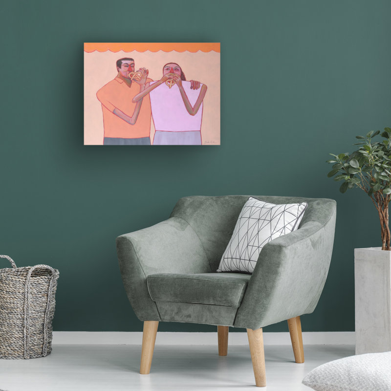 Art sur toile Rouleau bolologien, H 14 po x l 19 po