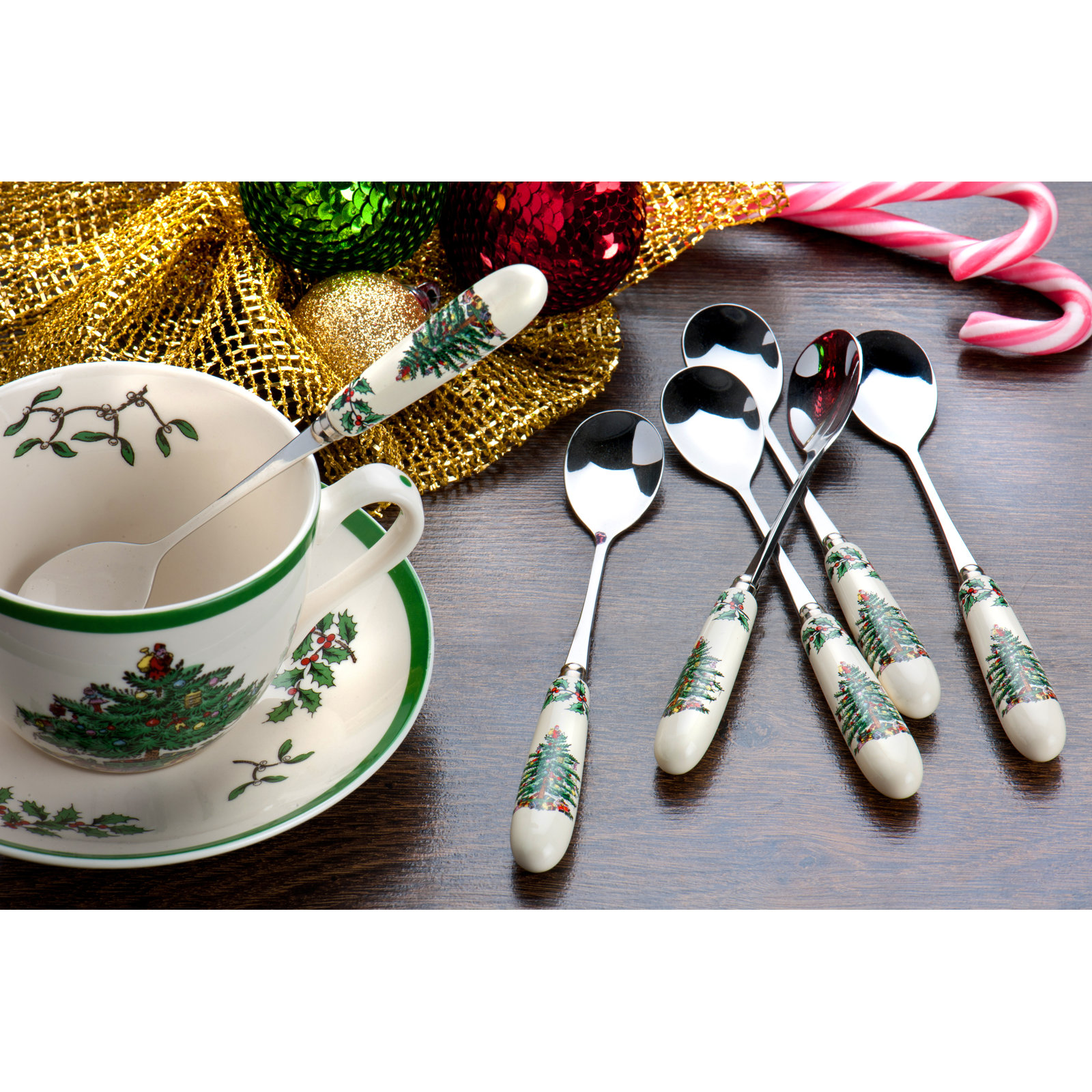 Spode Christmas Tree Teaspoon