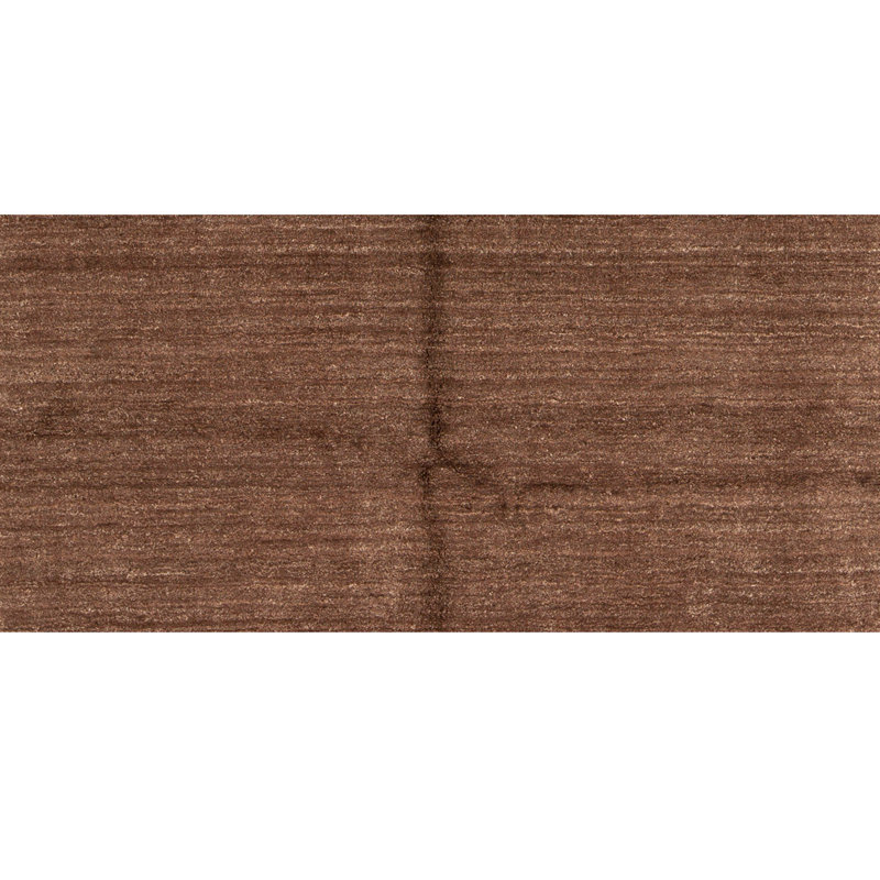 Hand Knotted Area Rug in Brown