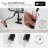 Single Handle 9 11/16" Matte Black Pull Down Dual Function Bathroom Faucet-123994902