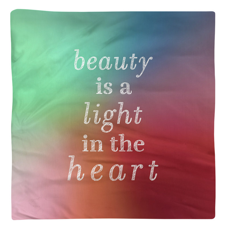 Polyester, Cotton No Pattern Square Napkin, Rich Rainbow, 22" L x 22" W, Polyester