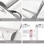 Grey UV Protection Waterproof Blackout Roller Window Shades for Home and Office-74965909-75189226