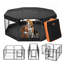 Parc pour chien 8 panneaux pliables pour chien