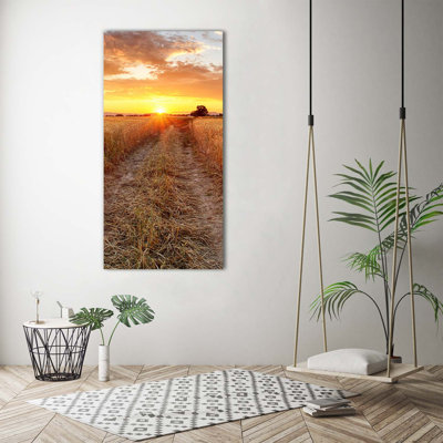 Wheat Field - Wrapped Canvas Print