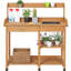 Potting Bench Table with Removable Sink-376267463