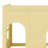 Dreamy Loft Bed Built-in LED Light String-368281706-368281684
