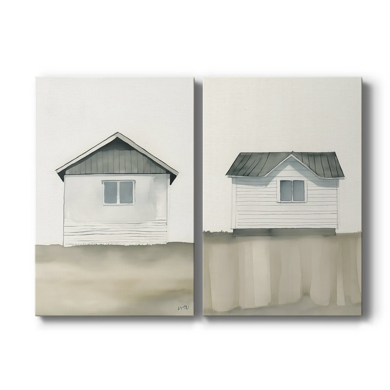 LANDSCAPES Series LXX-Premium Gallery Wrapped Canvas -Ready to Hang, 60" H x 80" W