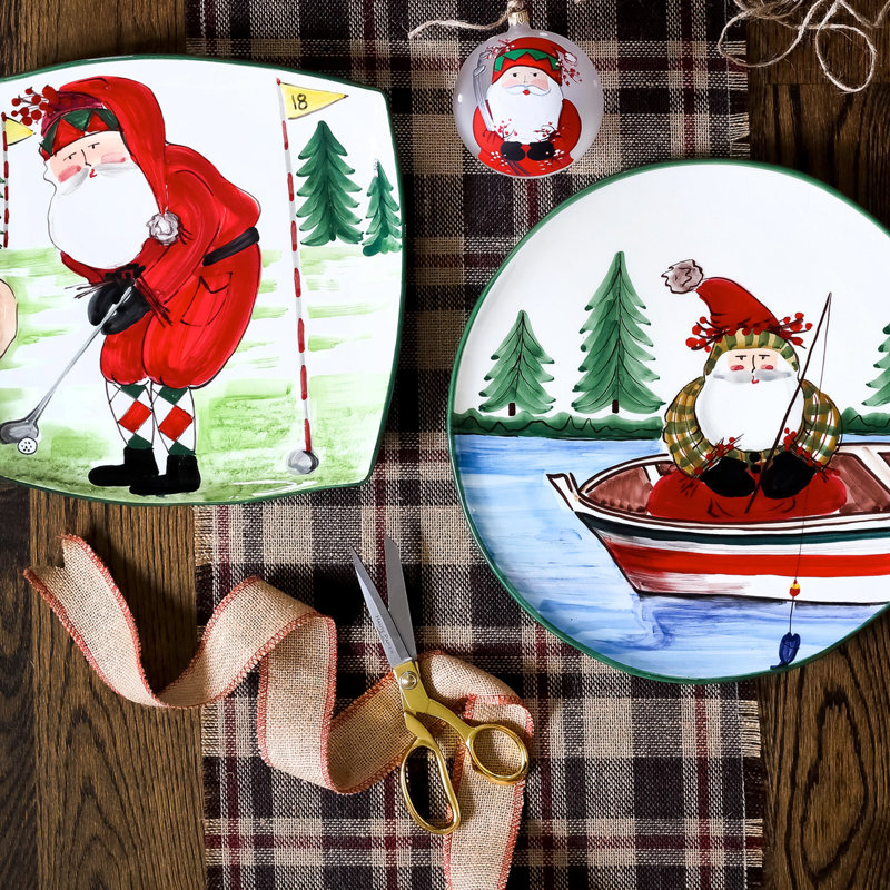 Old St. Nick Terra Bianca Platter